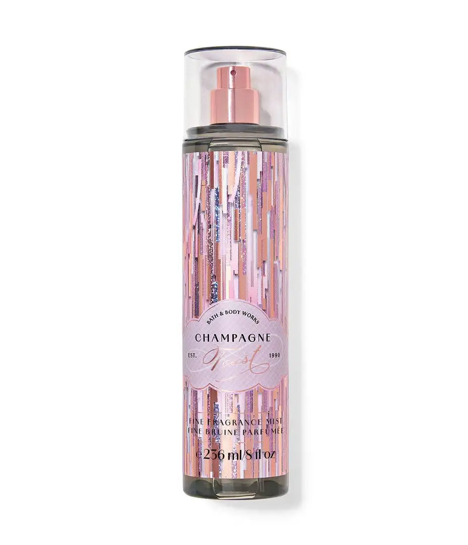 Champagne toast body mist