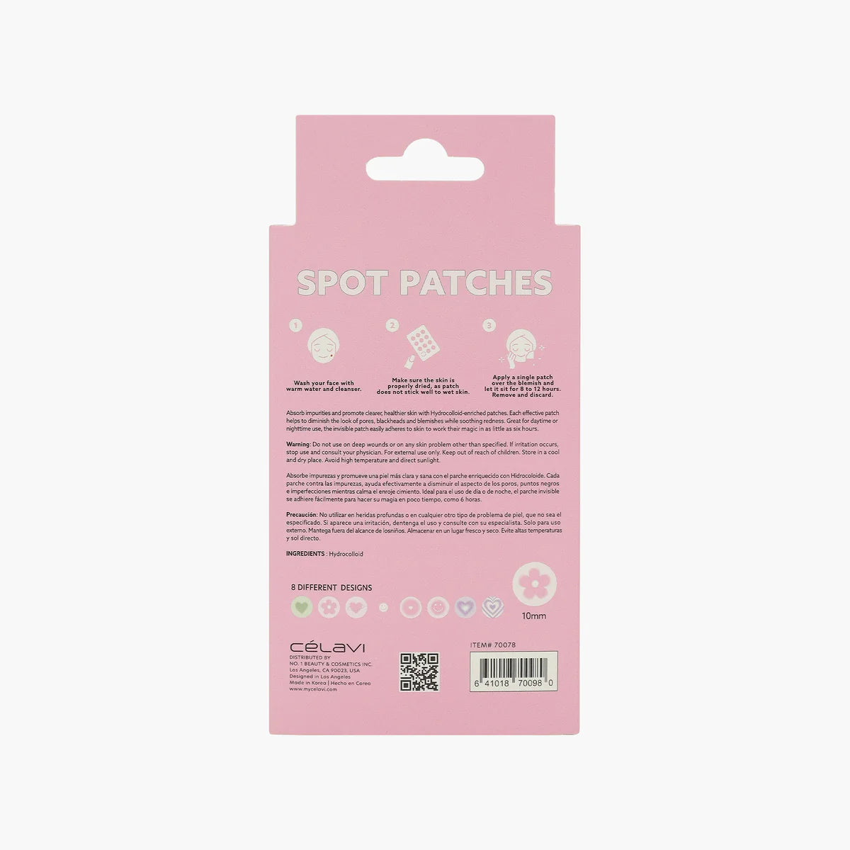Celavi spot patches corazones