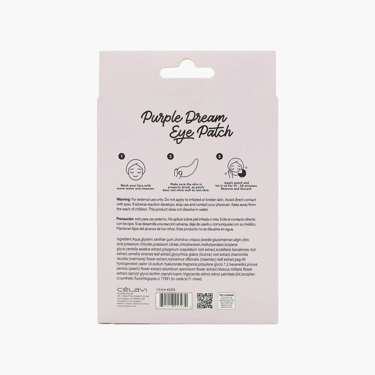 Purple dream eye patch