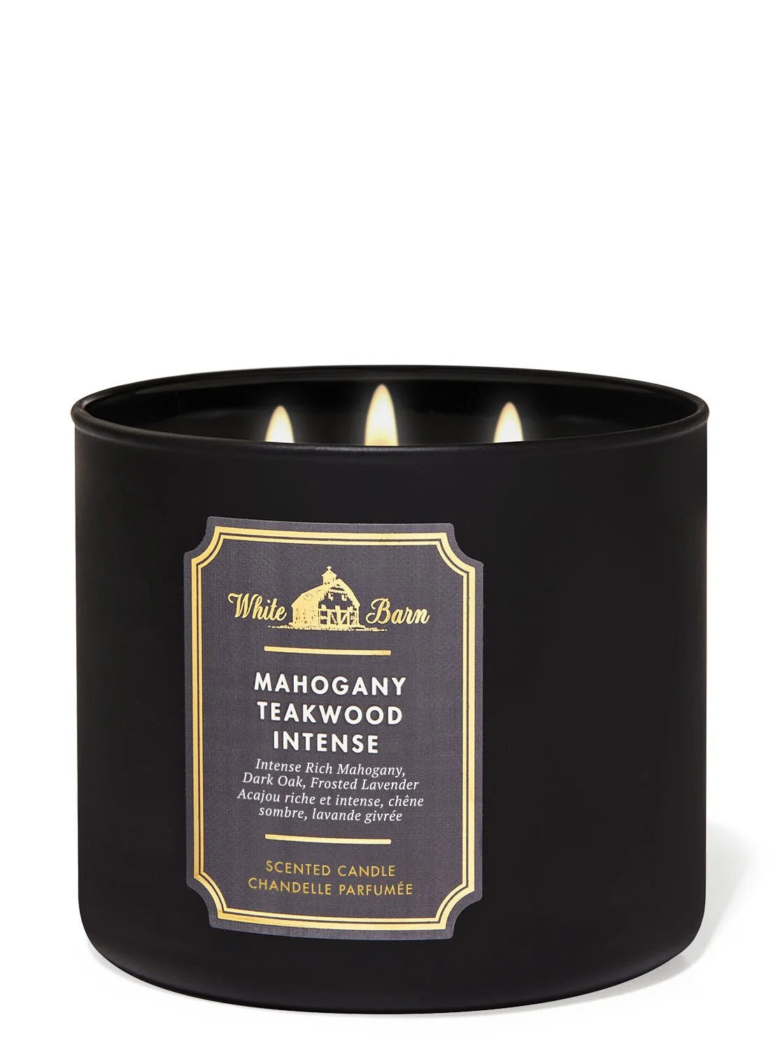 Mahogany taekwood intense 3 wick candle