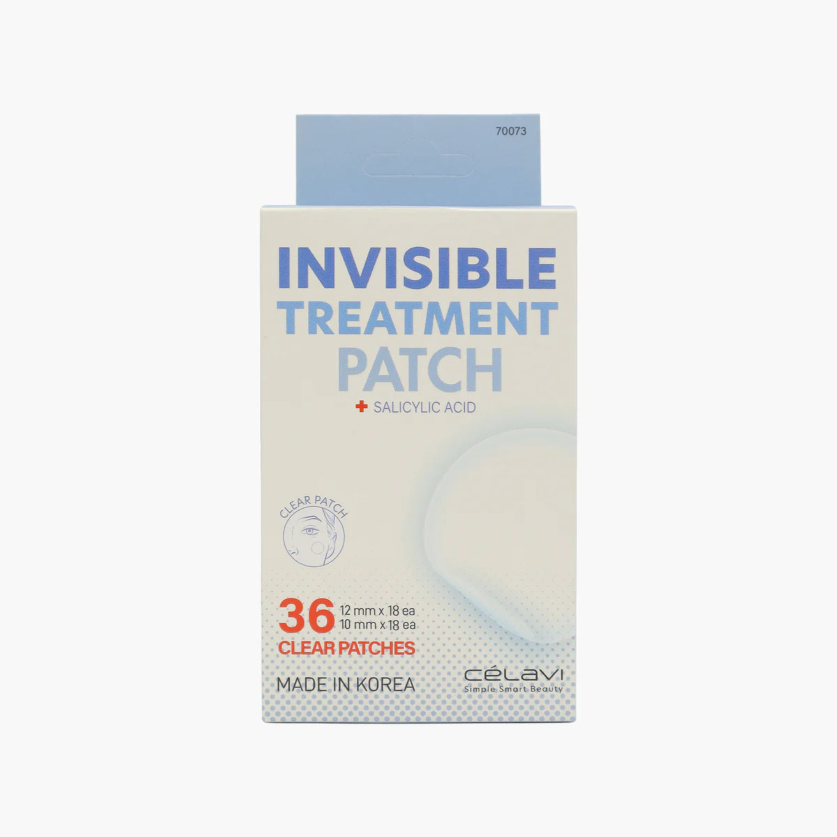 Celavi invisible treatment patch