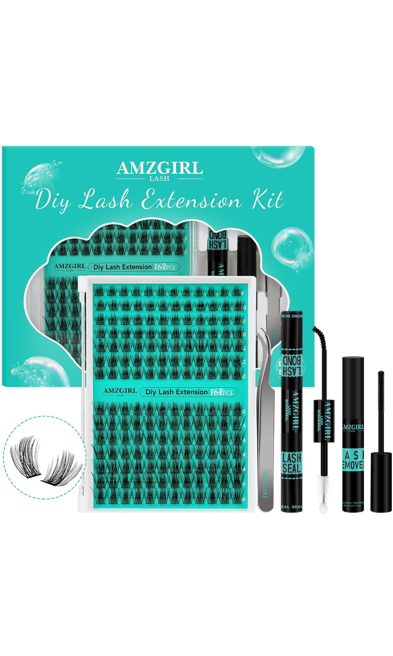 Kit de extensiones de pestañas