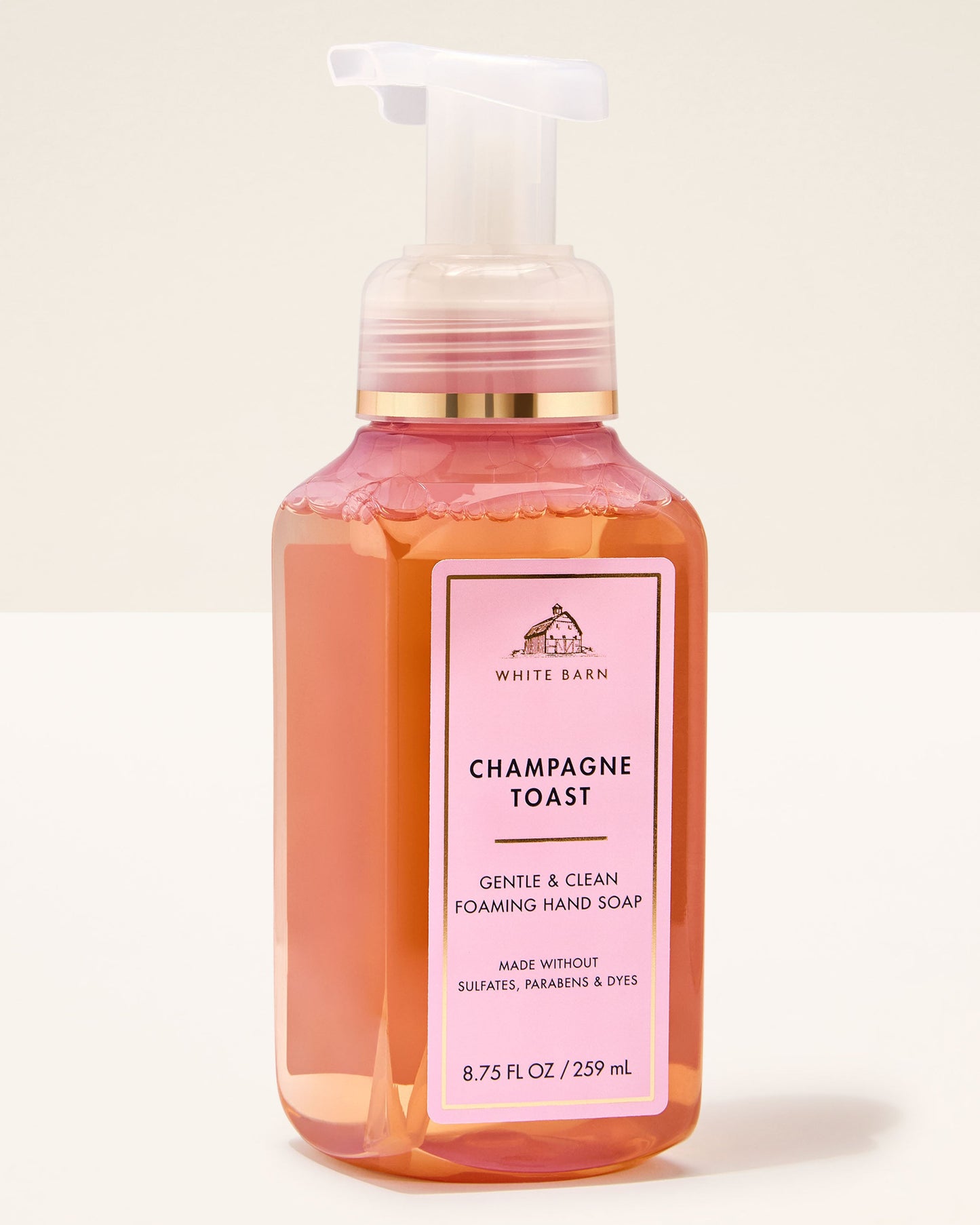 Bath and body works foaming hand soap champagne toast