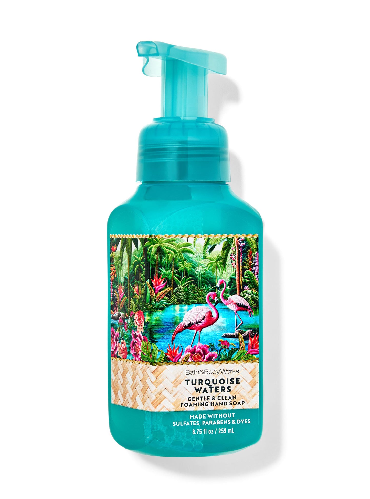 Turquoise waters foaming hand soap