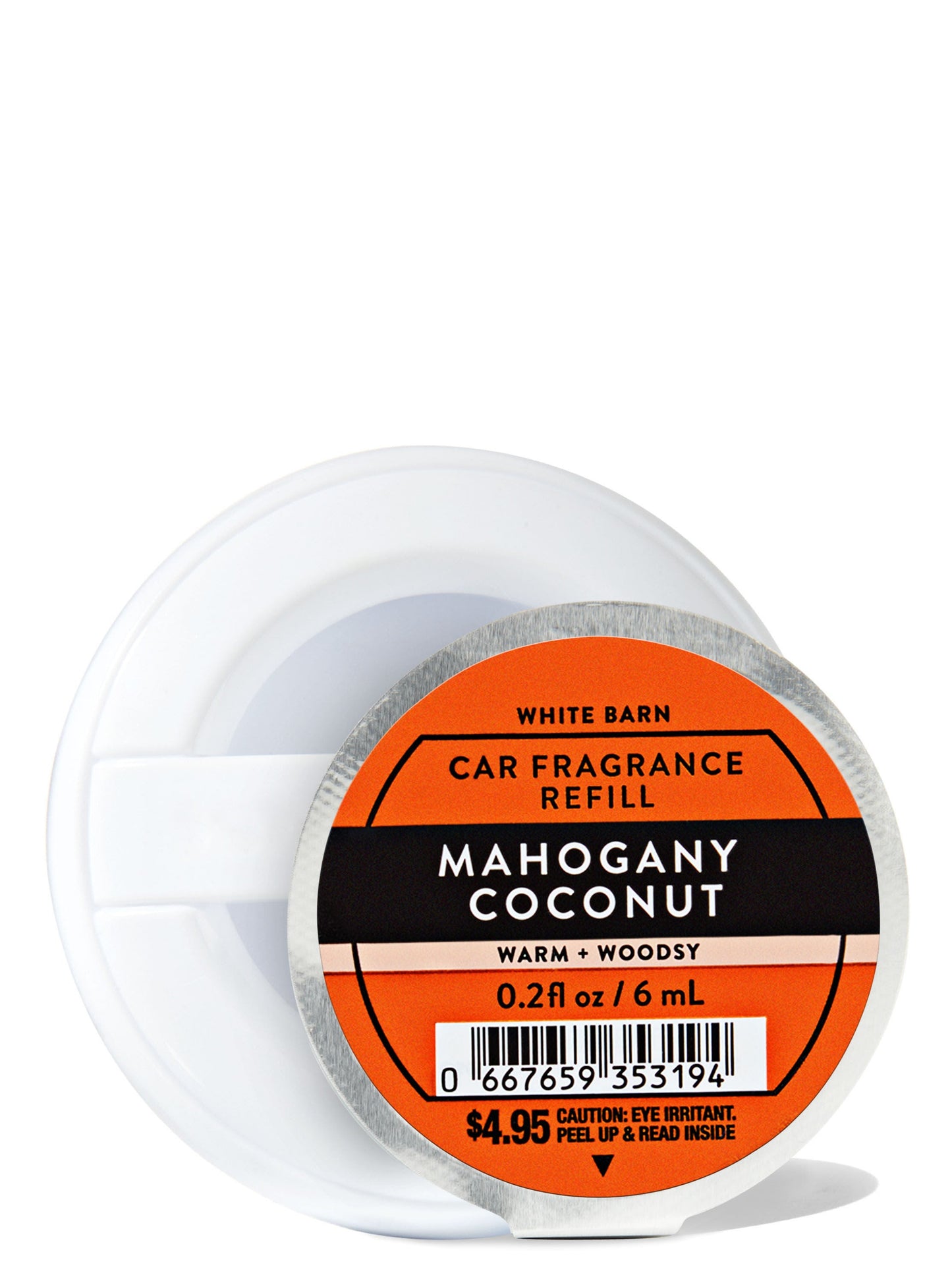 Aromatizante para auto mahogany coconut