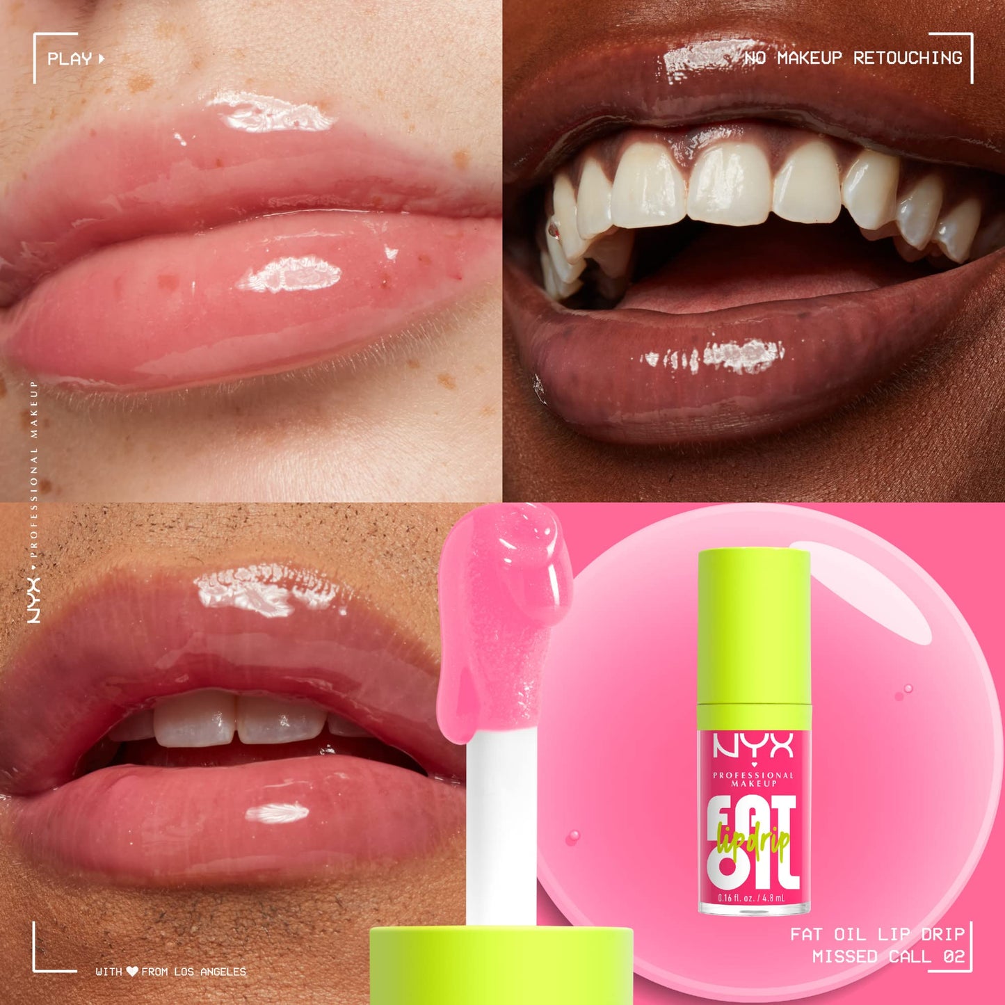 NYX fat lip drip oil