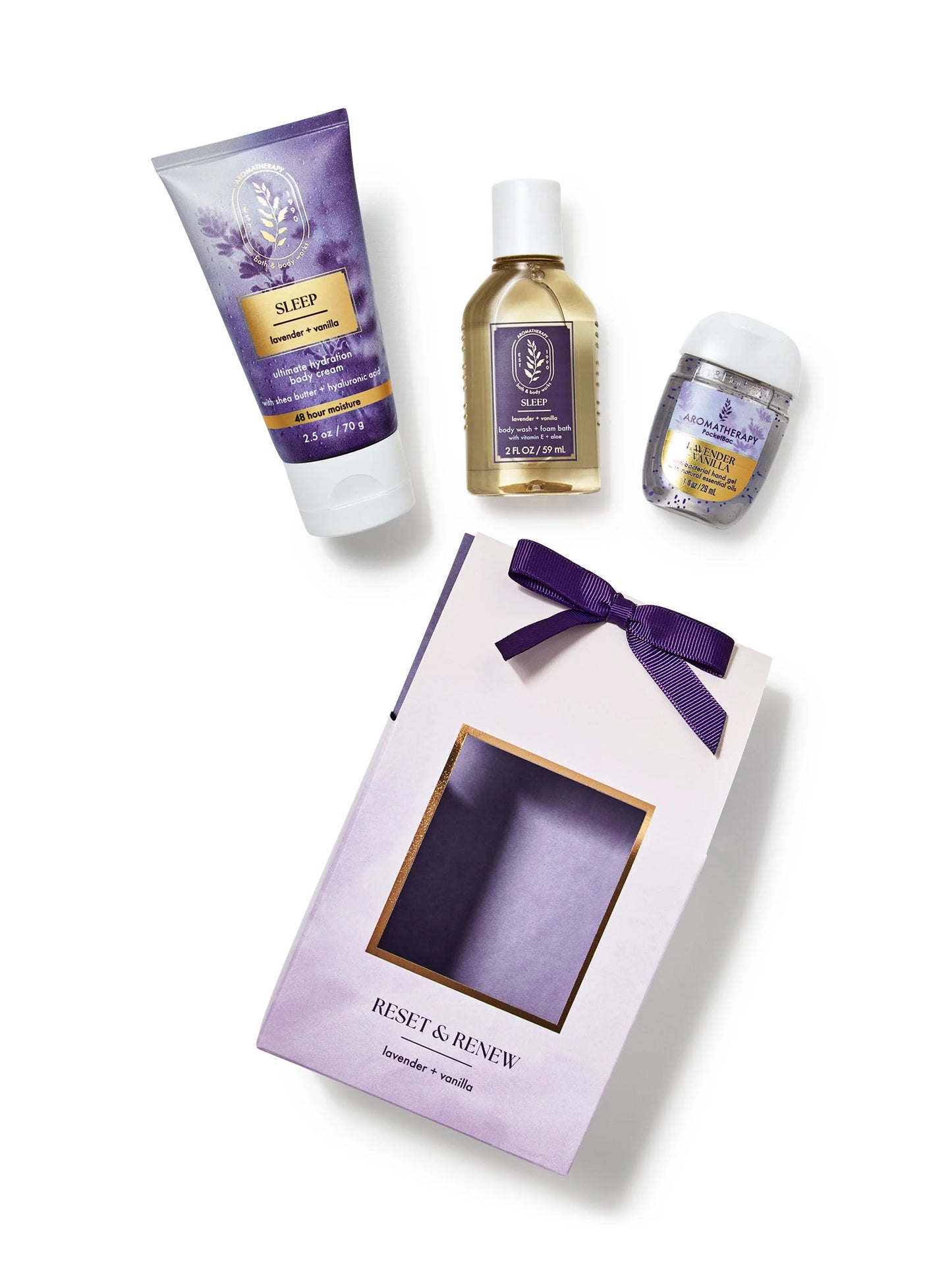 Set de regalo lavender + vanilla