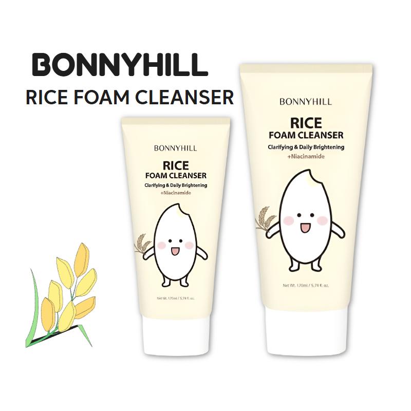 Bonny hill rice foam cleanser