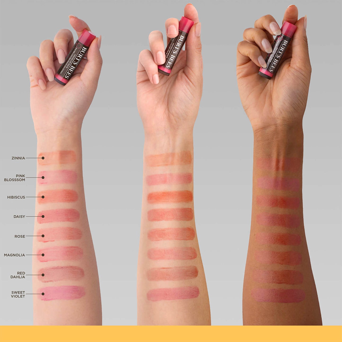 Burt’s Bees tinted lip balm