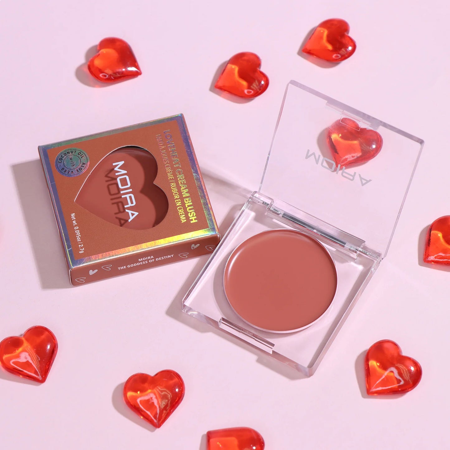 Moira love heat cream blush