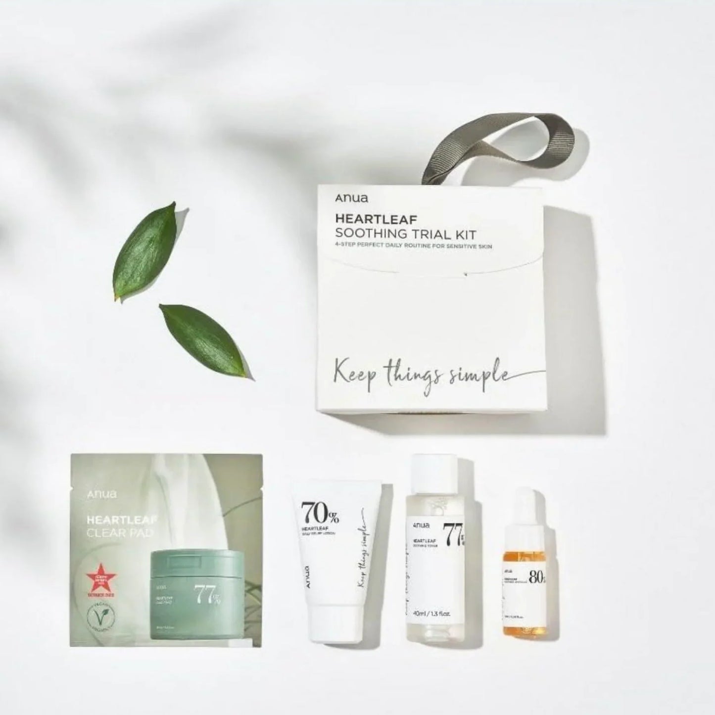 Anua heartleaf Soothing trial kit