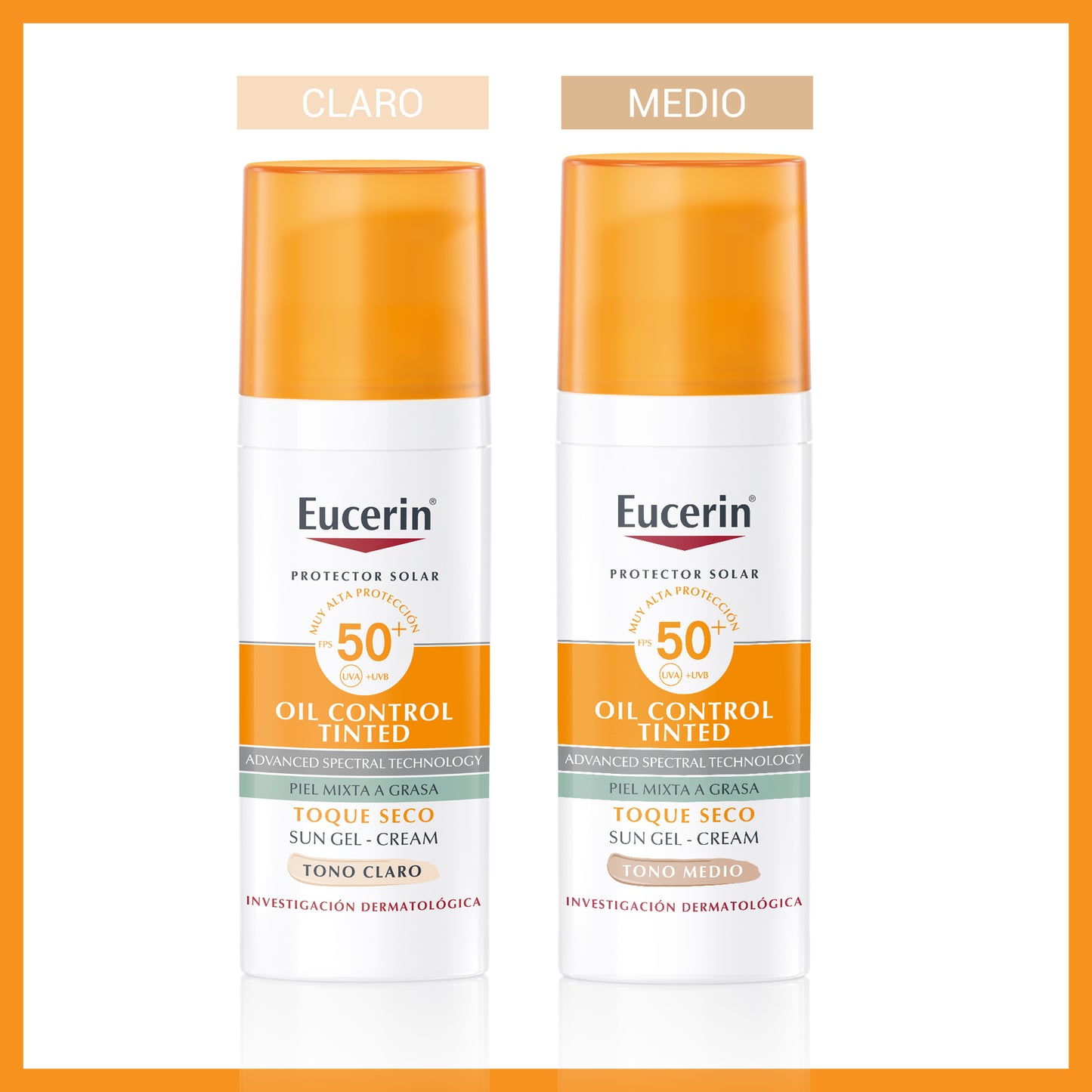 Eucerin oil control tinted