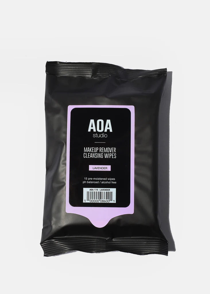 AOA makeup remover cleansing wipes