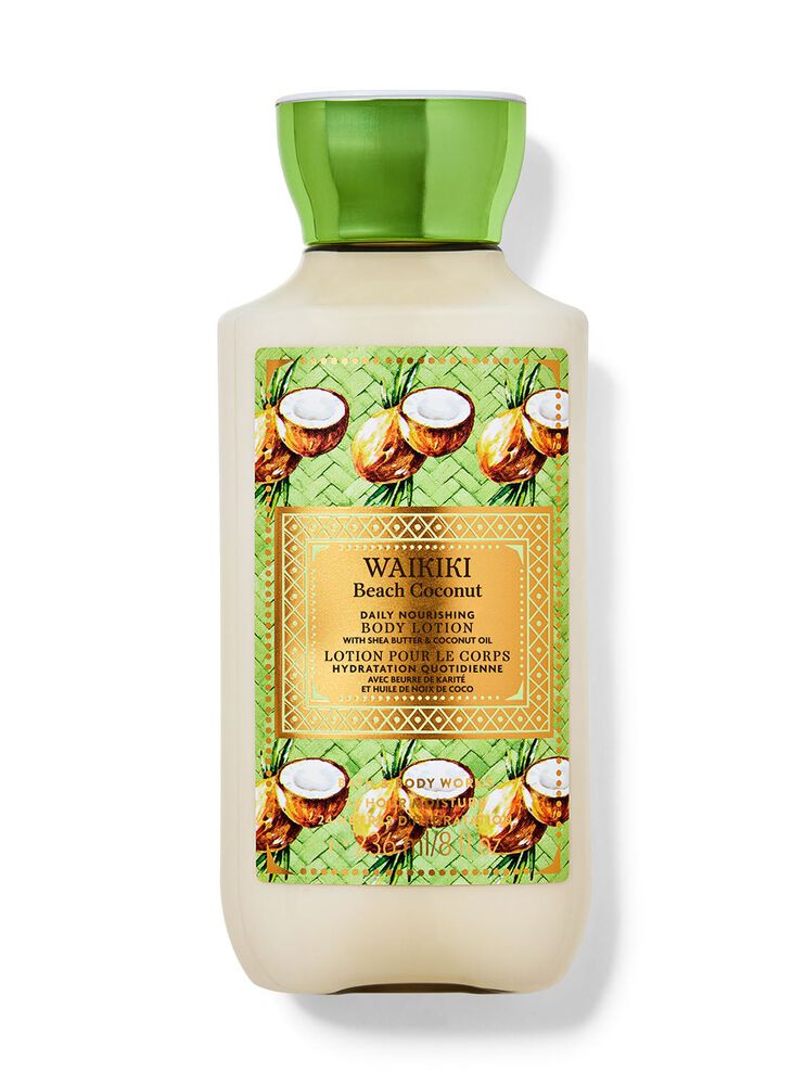 Waikiki beach coconut body lotion