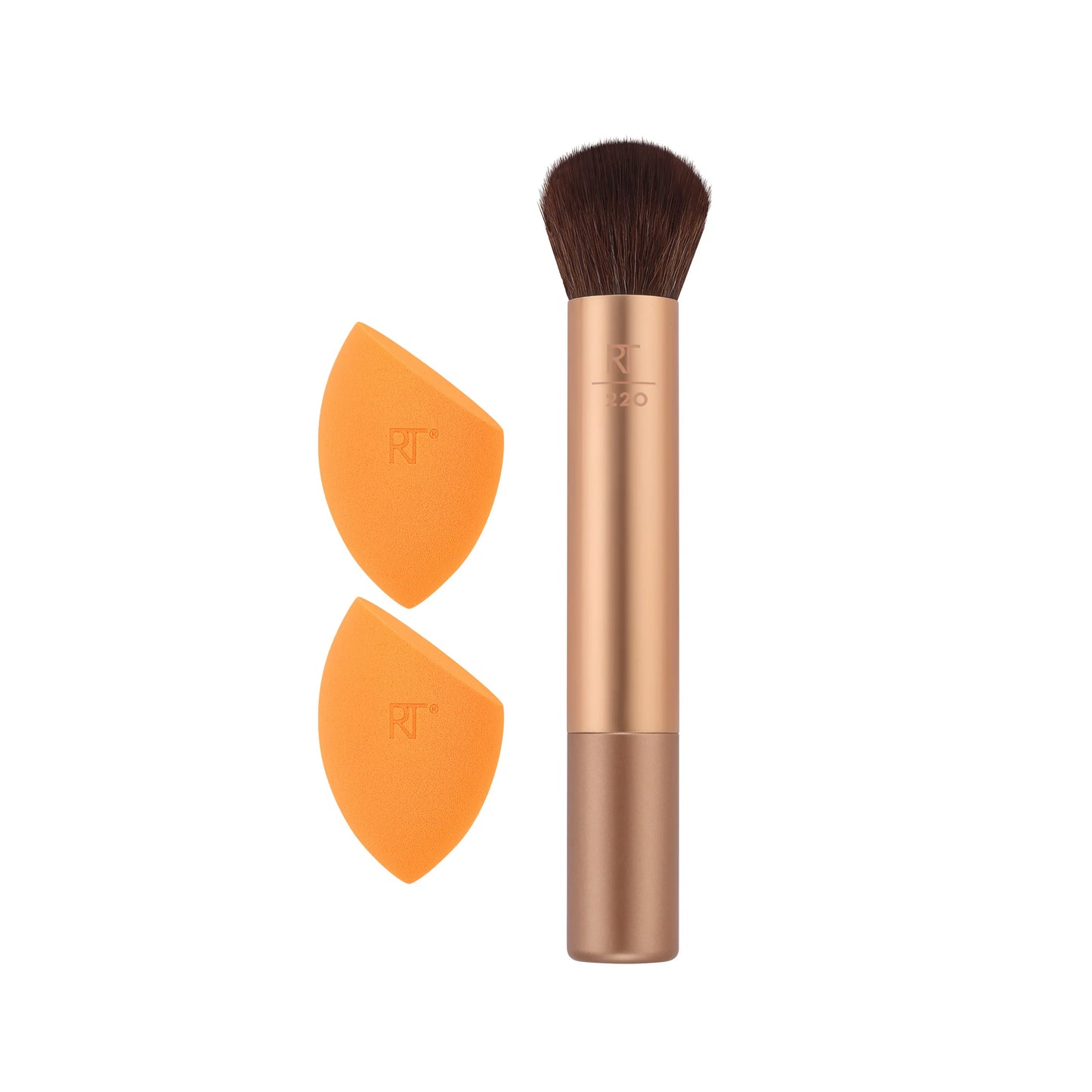 Real techniques brush + sponge set