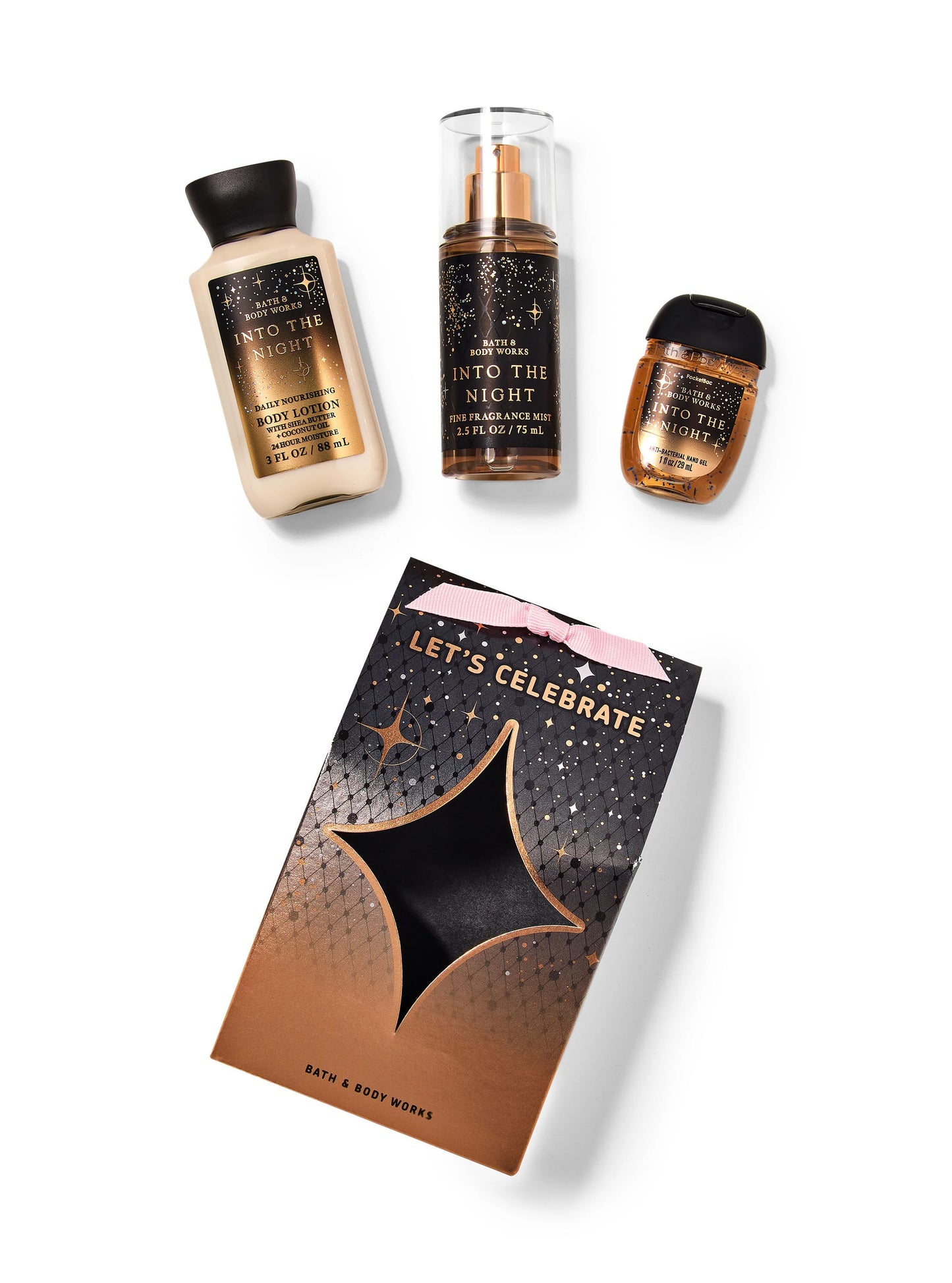 Set de regalo into the night