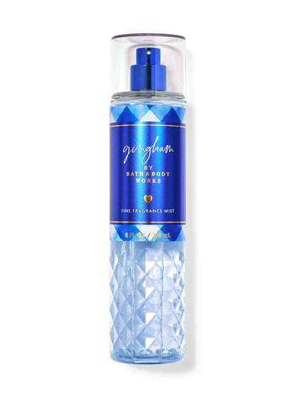 Gingham body mist