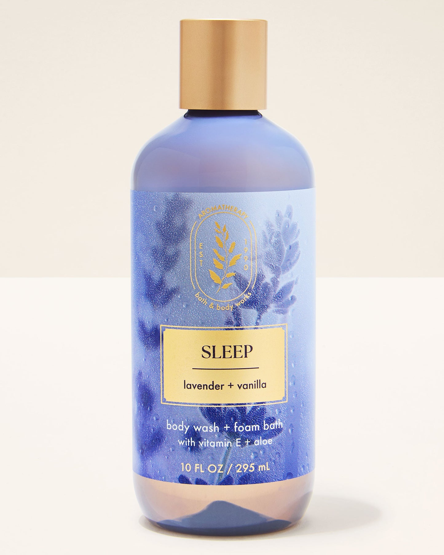 Bath and body works gel de baño sleep lavender + vanilla