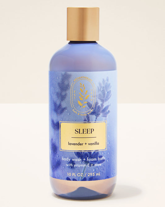 Bath and body works gel de baño sleep lavender + vanilla