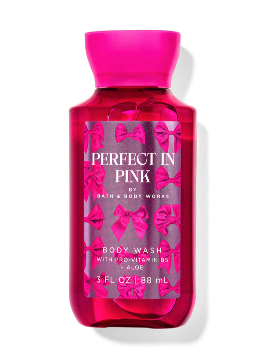 Bath and body works MINI gel de baño perfect in pink