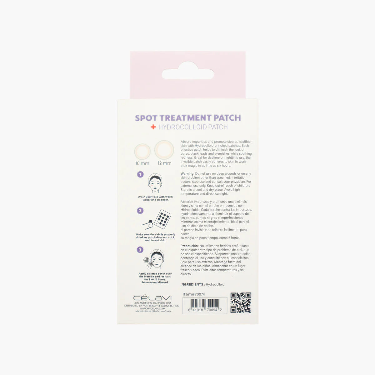 Celavi acné treatment patches