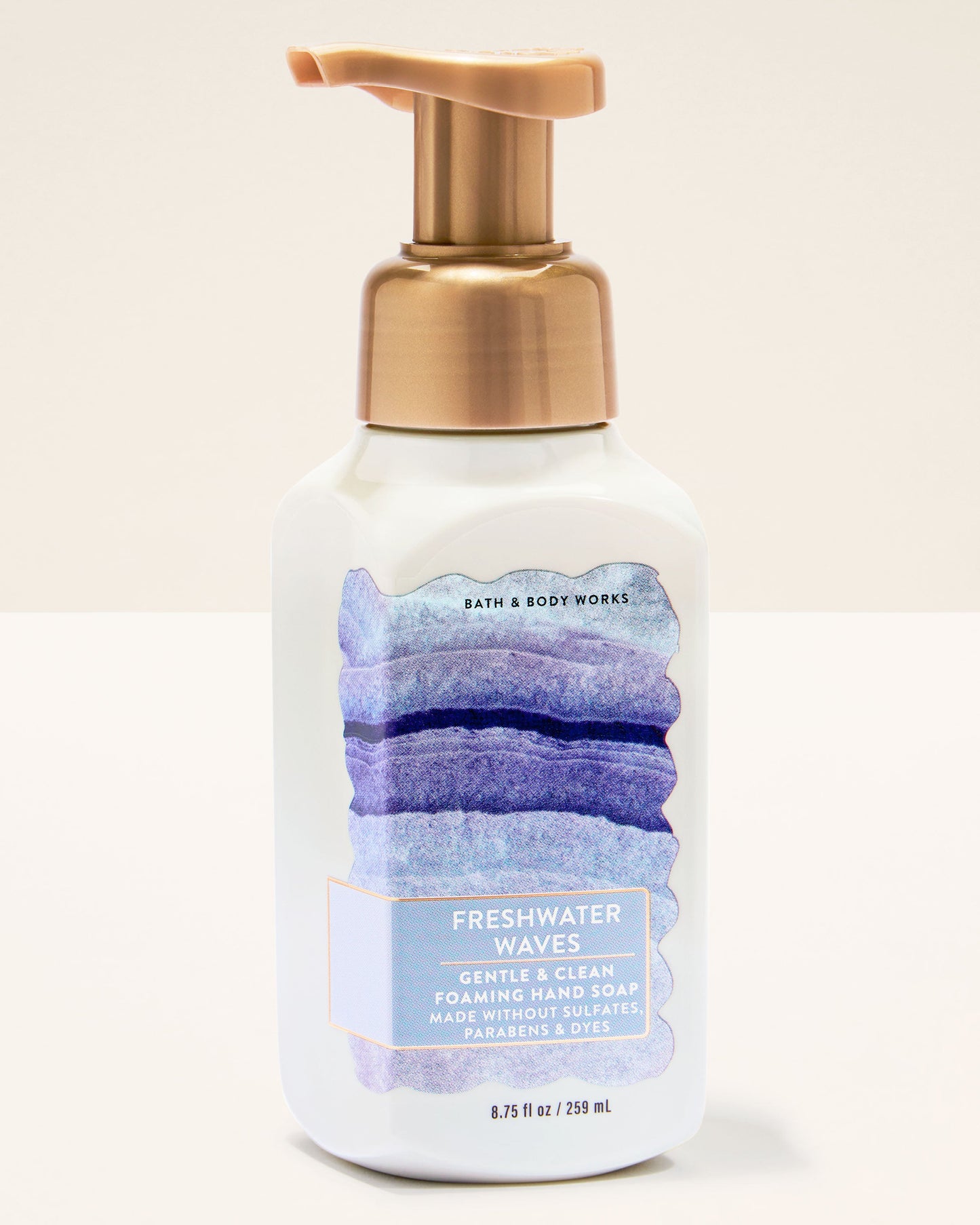 Bath and body works foaming hand soap freshwater waves
