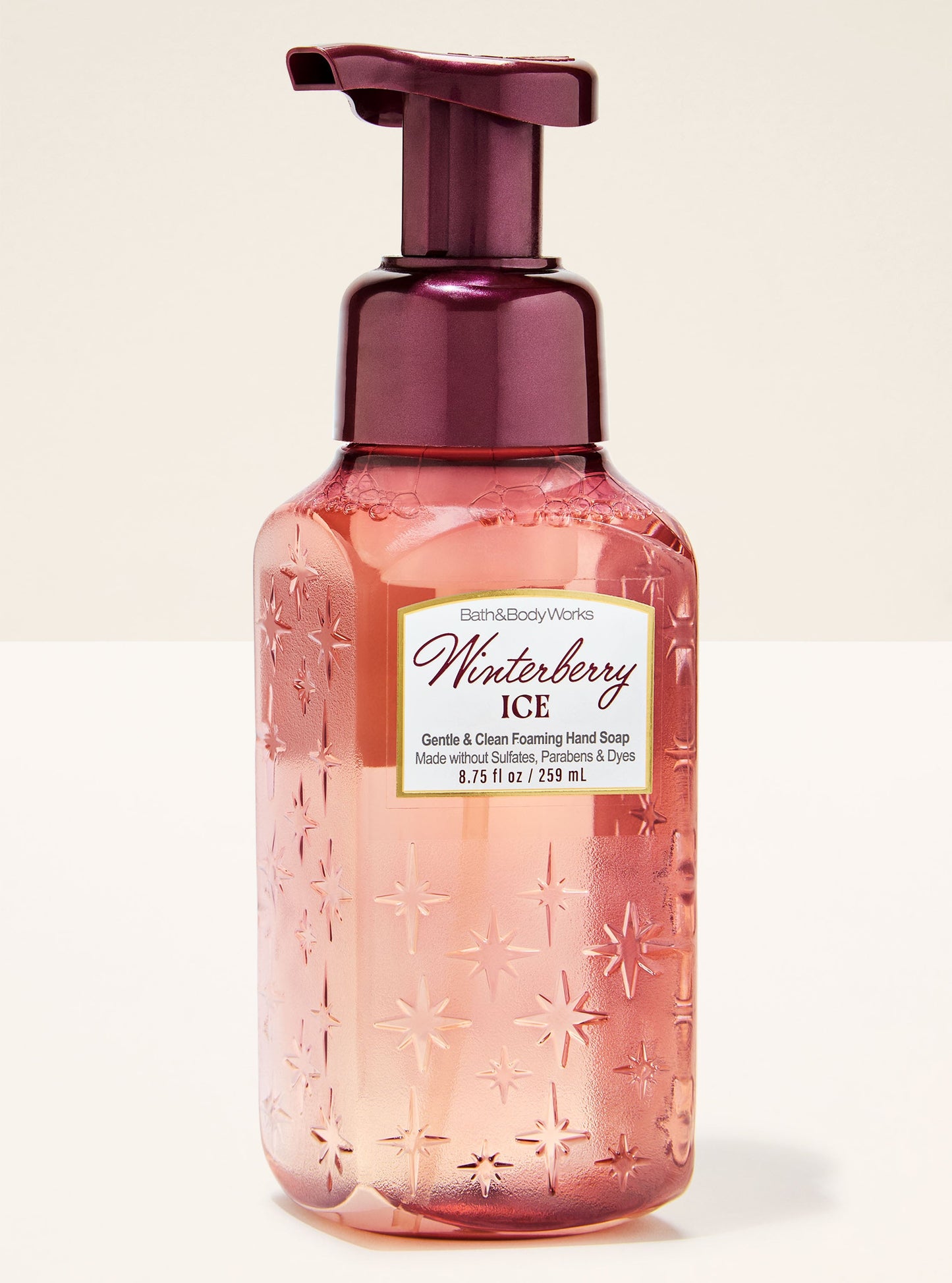 Winterberry ice foaming hand soap