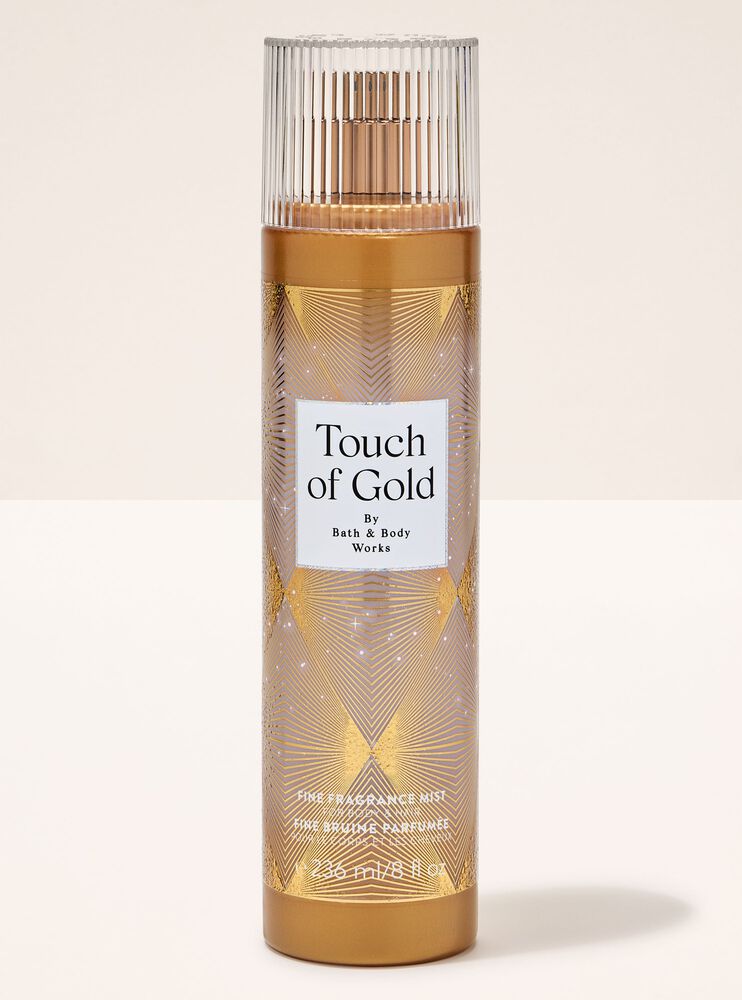 Touch of gold body mist