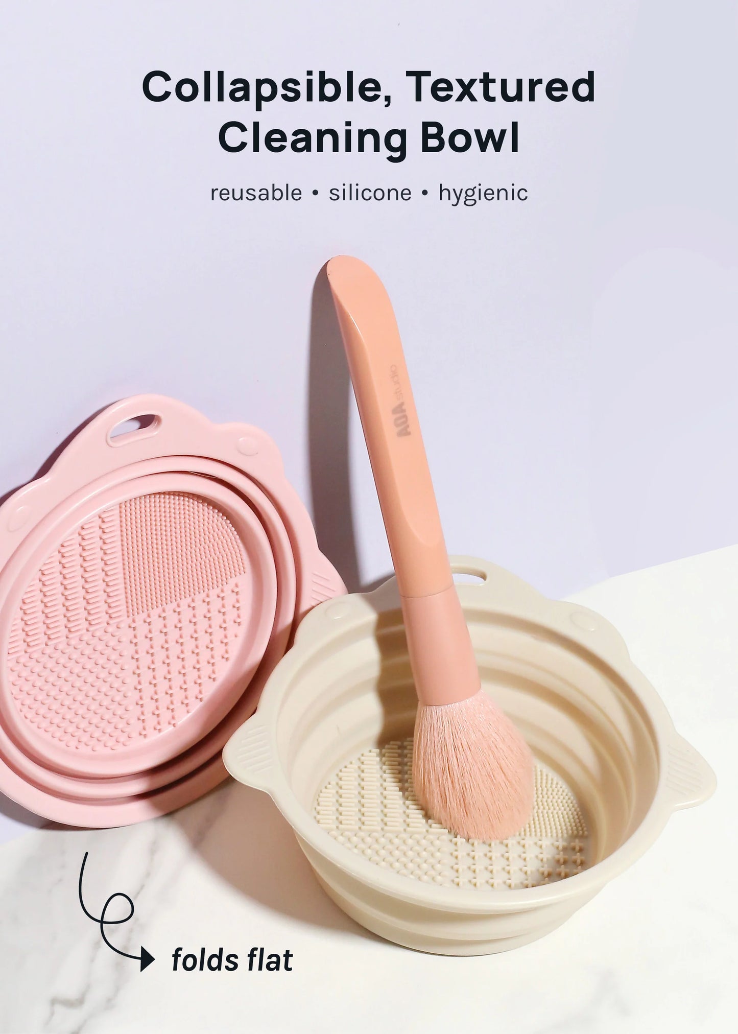 AOA bowl de silicon para lavar brochas