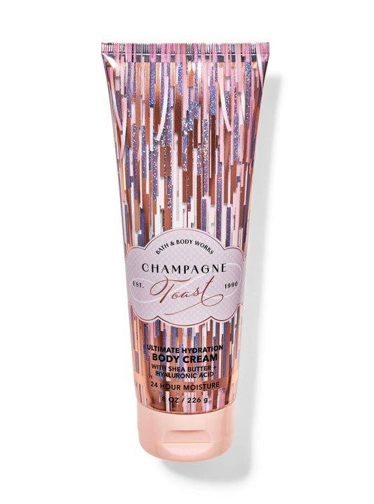 Champagne toast body cream