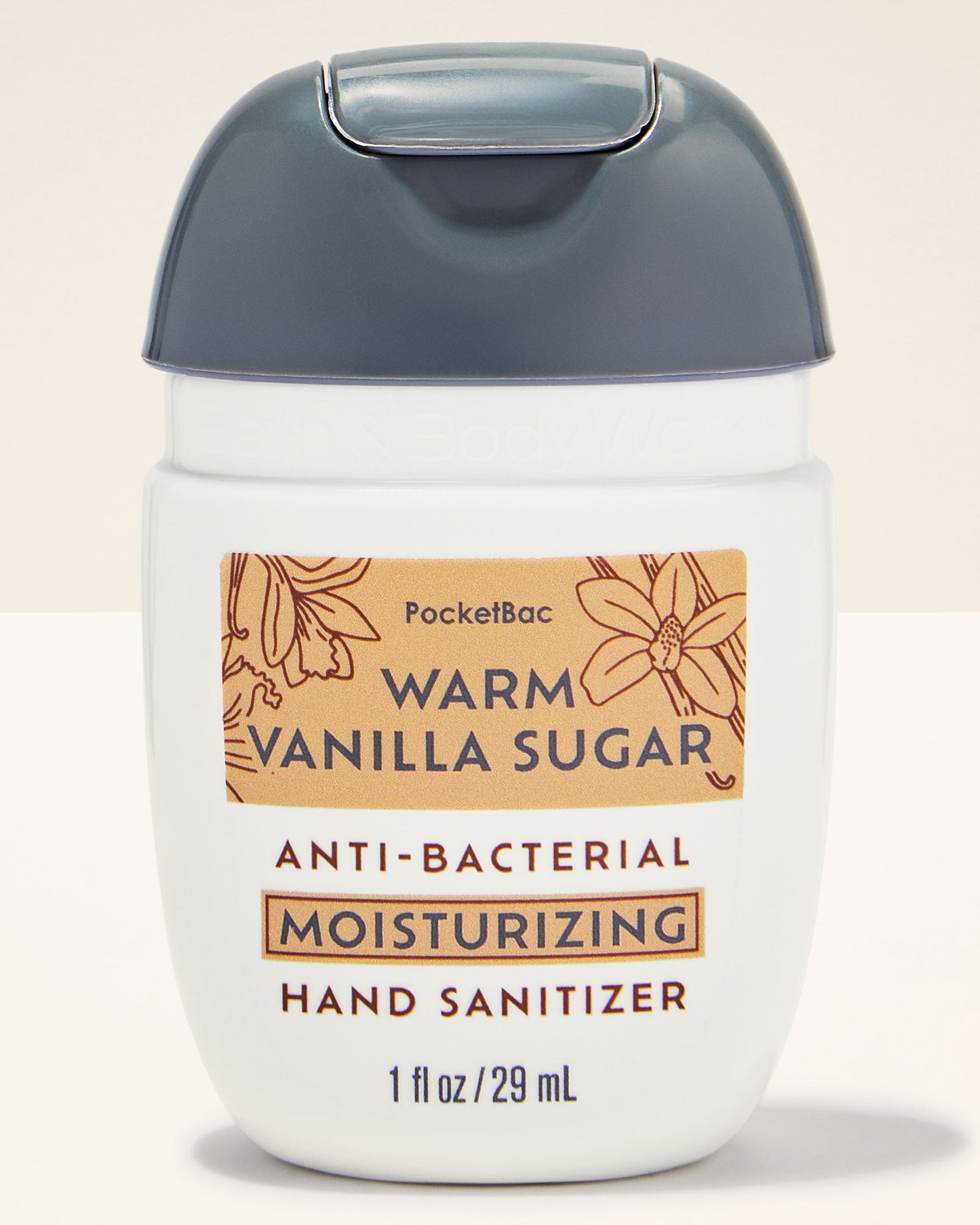 Warm vanilla sugar gel antibacterial