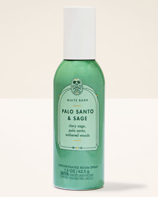 Bath and body works room spray palo santo & sage
