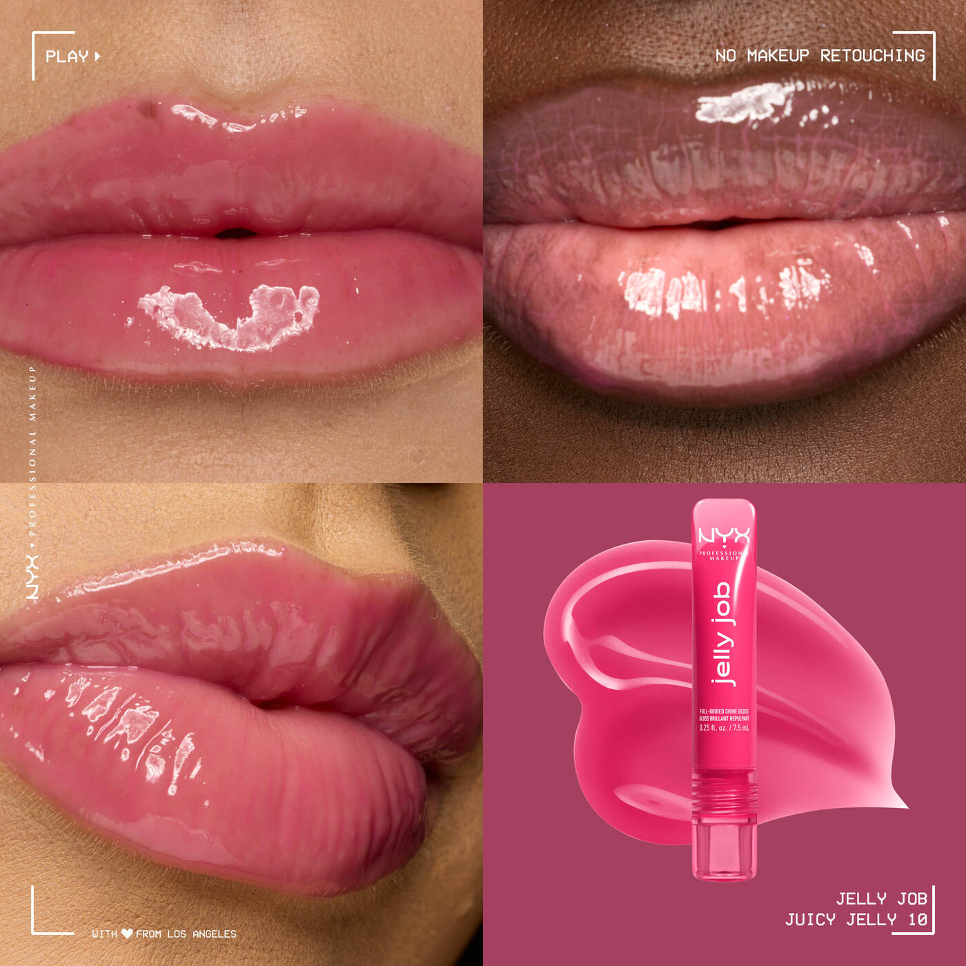 NYX jelly job lip gloss