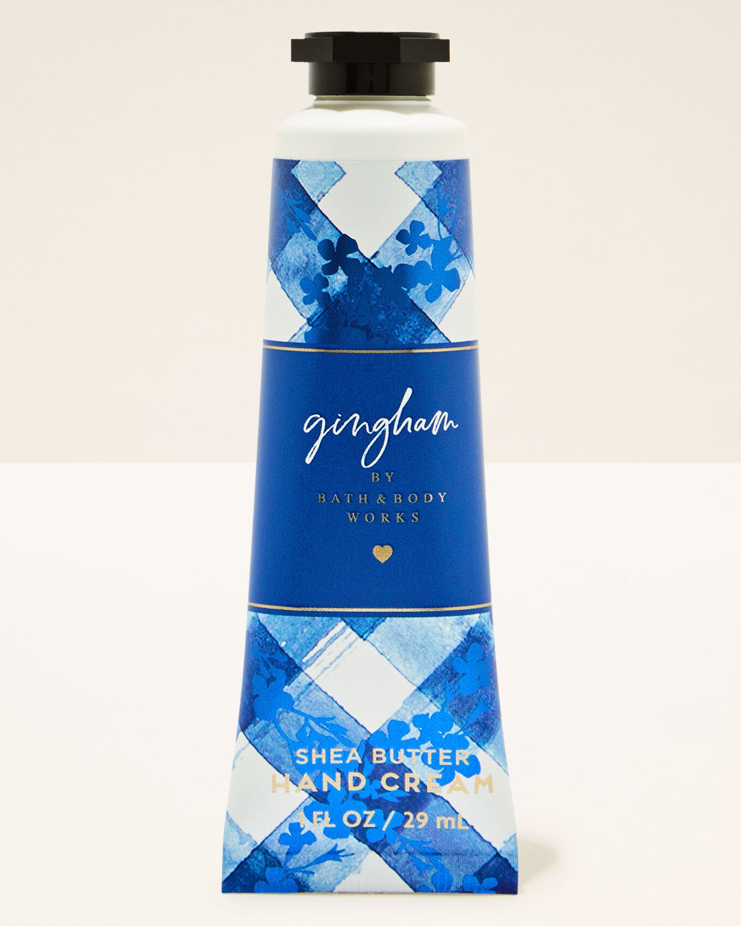 Gingham crema para manos