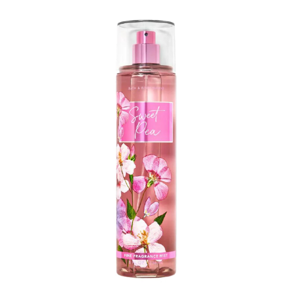 Sweet pea body mist