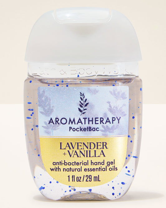 Lavender and vanilla gel antibacterial