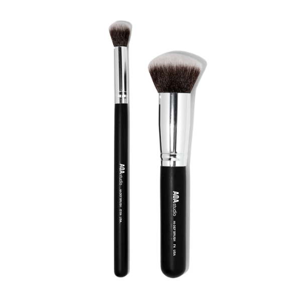 AOA Studio The F4 & E104 Kabuki Brush Duo