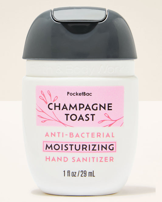 Champagne toast gel antibacterial
