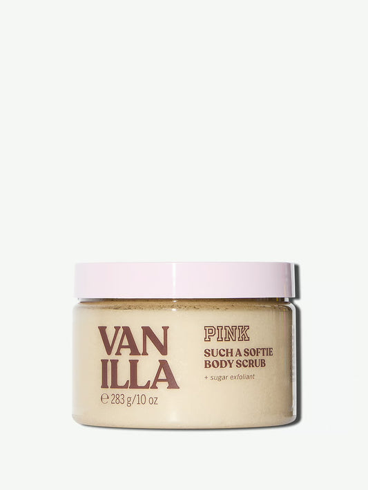 PINK body scrub vanilla