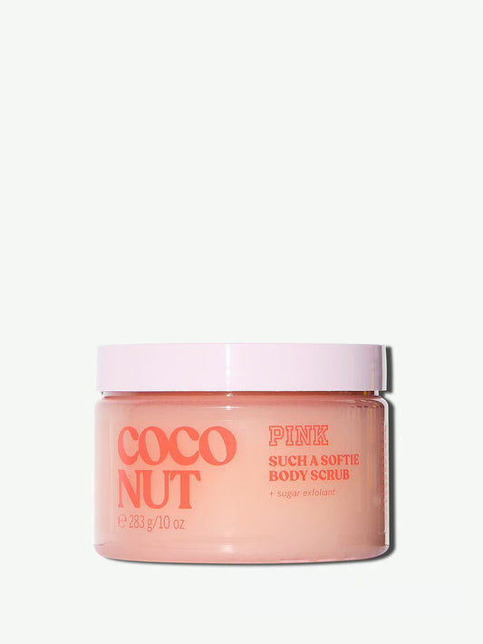 PINK coconut body scrub