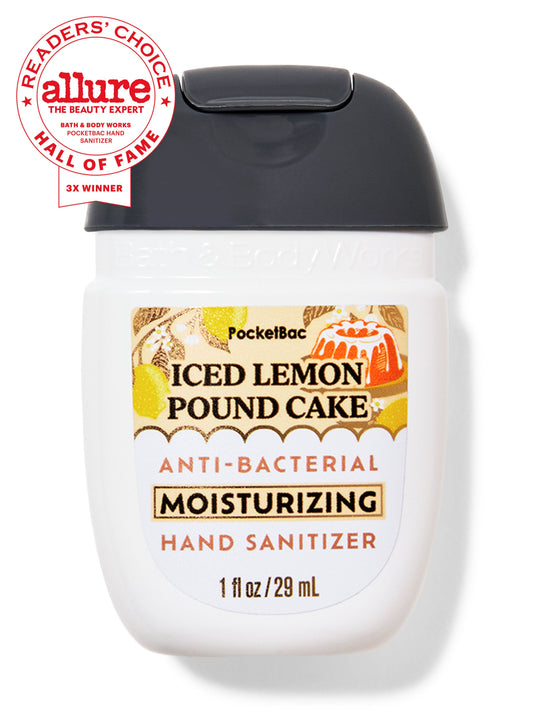 Iced lemon pound cake gel antibacterial