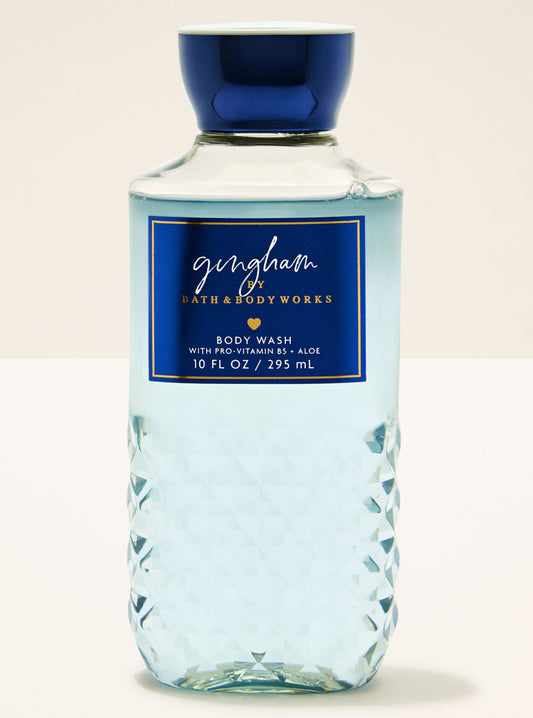Bath and body works gel de baño gingham