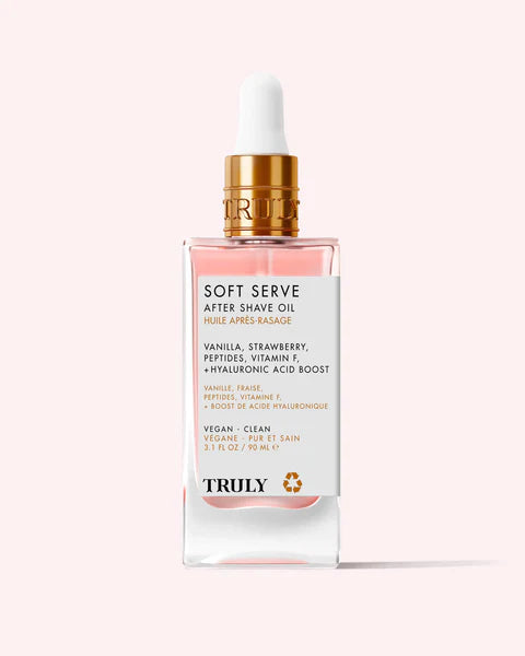 Truly soft serve after shave oil