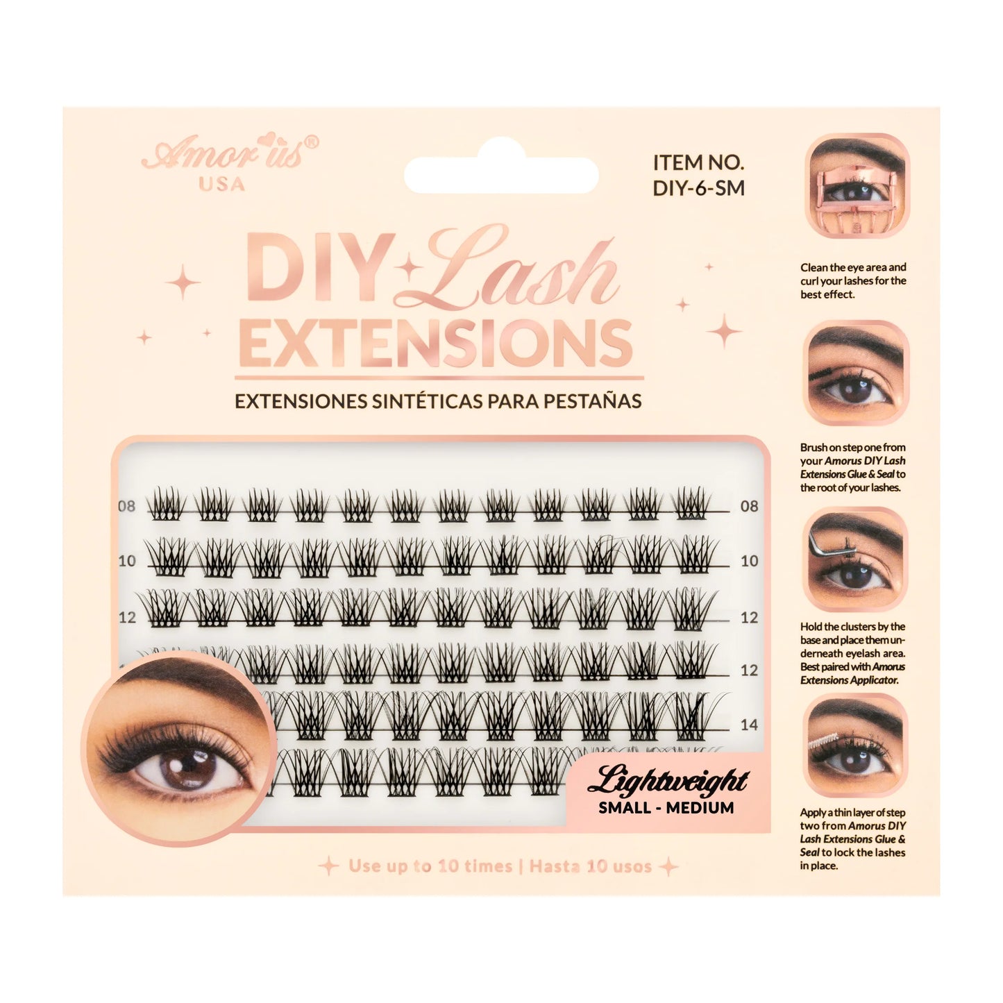 Amor us DIY Lash extensions