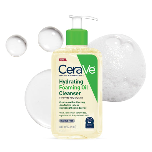 Cerave hydrating foaming oil cleanser