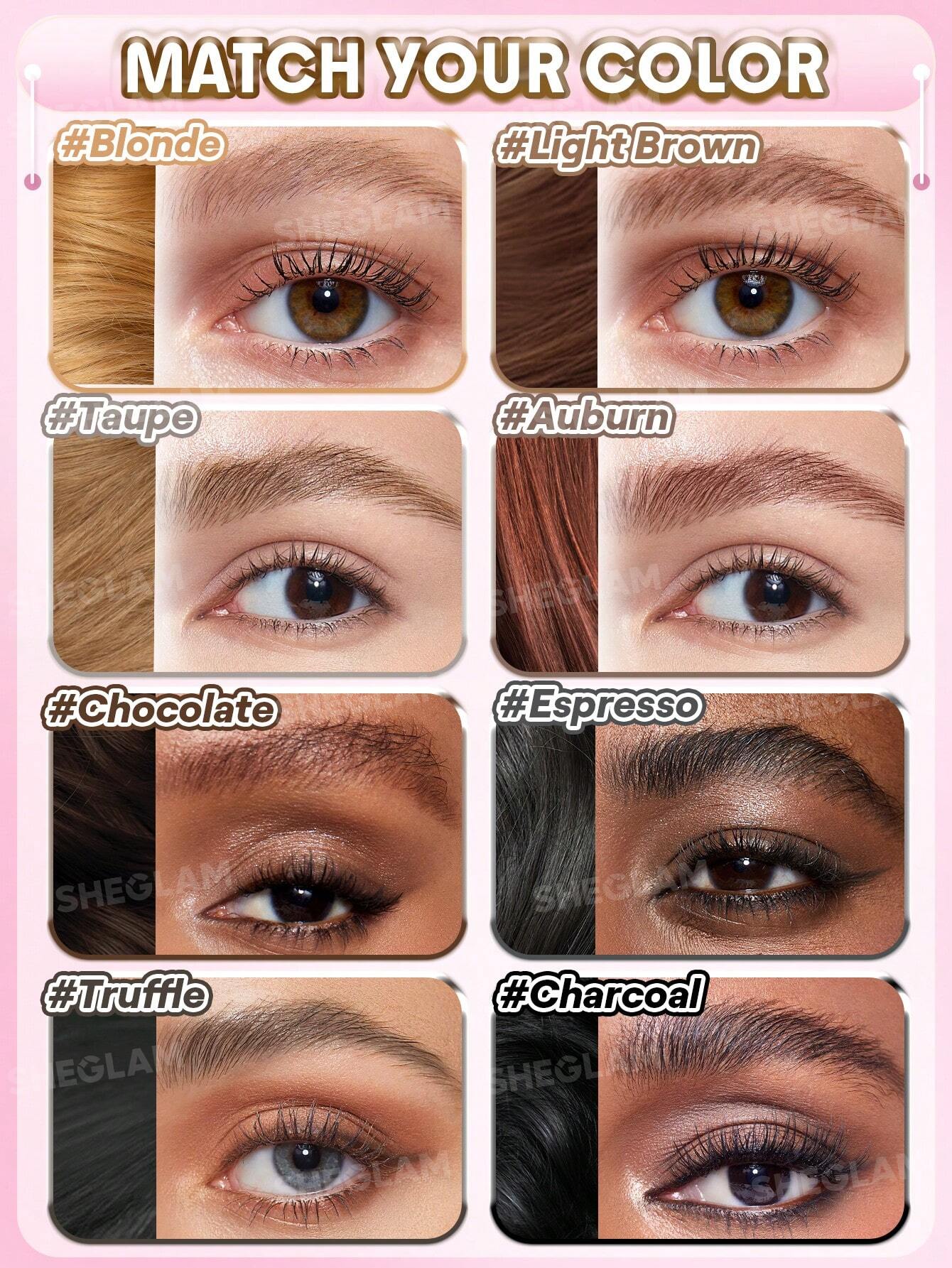 Sheglam browfection angled brush & dip truffle