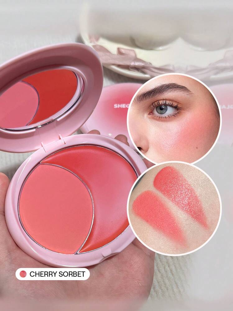 Sheglam cheek 2 cheek blush duo cherry sorbet