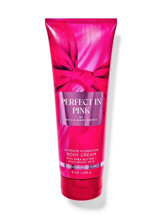Bath and body works perfect in pink cream