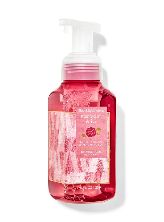 Rose water & ivy foaming hand soap