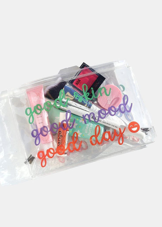 AOA clear makeup pouch
